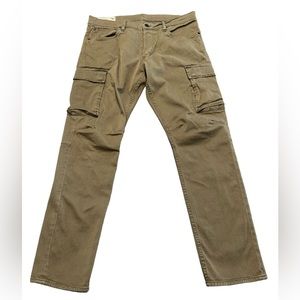 Polo Ralph Lauren Slim fit Olive Denim Cargo Pants